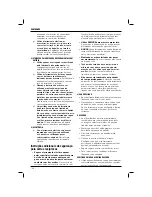 Preview for 110 page of DeWalt XR LI-ION DCS310 Original Instructions Manual