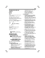 Preview for 121 page of DeWalt XR LI-ION DCS310 Original Instructions Manual