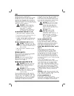 Preview for 128 page of DeWalt XR LI-ION DCS310 Original Instructions Manual