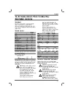 Preview for 143 page of DeWalt XR LI-ION DCS310 Original Instructions Manual