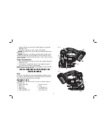 Preview for 10 page of DeWalt XR Li-ION DCS331-XE Instruction Manual