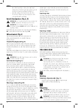 Preview for 16 page of DeWalt XR Li-ION DCS331 Original Instructions Manual