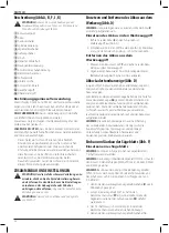 Preview for 26 page of DeWalt XR Li-ION DCS331 Original Instructions Manual