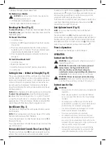 Preview for 38 page of DeWalt XR Li-ION DCS331 Original Instructions Manual