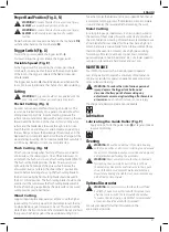 Preview for 39 page of DeWalt XR Li-ION DCS331 Original Instructions Manual