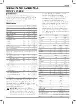 Preview for 41 page of DeWalt XR Li-ION DCS331 Original Instructions Manual