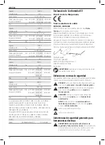 Preview for 42 page of DeWalt XR Li-ION DCS331 Original Instructions Manual