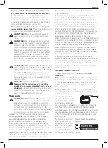 Preview for 47 page of DeWalt XR Li-ION DCS331 Original Instructions Manual