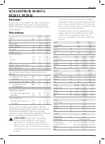 Preview for 53 page of DeWalt XR Li-ION DCS331 Original Instructions Manual