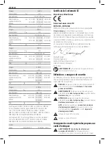 Preview for 54 page of DeWalt XR Li-ION DCS331 Original Instructions Manual