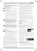 Preview for 83 page of DeWalt XR Li-ION DCS331 Original Instructions Manual