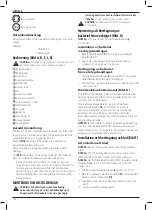 Preview for 130 page of DeWalt XR Li-ION DCS331 Original Instructions Manual