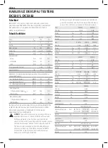 Preview for 134 page of DeWalt XR Li-ION DCS331 Original Instructions Manual