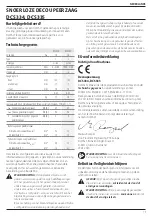 Предварительный просмотр 77 страницы DeWalt XR Li-ION DCS334 Original Instructions Manual