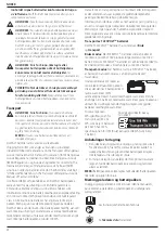 Предварительный просмотр 94 страницы DeWalt XR Li-ION DCS334 Original Instructions Manual