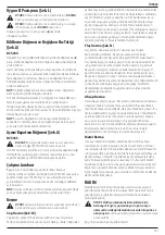 Предварительный просмотр 143 страницы DeWalt XR Li-ION DCS334 Original Instructions Manual