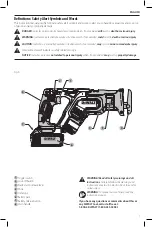 Preview for 3 page of DeWalt XR LI-ION DCS367 Instruction Manual