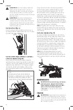 Preview for 36 page of DeWalt XR LI-ION DCS367 Instruction Manual