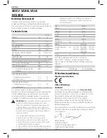 Preview for 16 page of DeWalt XR LI-ION DCS388 Original Instructions Manual