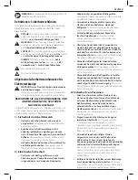 Preview for 17 page of DeWalt XR LI-ION DCS388 Original Instructions Manual