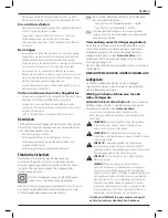 Preview for 19 page of DeWalt XR LI-ION DCS388 Original Instructions Manual