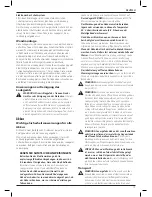 Preview for 21 page of DeWalt XR LI-ION DCS388 Original Instructions Manual