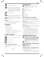 Preview for 23 page of DeWalt XR LI-ION DCS388 Original Instructions Manual