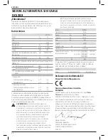 Preview for 36 page of DeWalt XR LI-ION DCS388 Original Instructions Manual