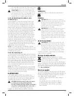 Preview for 45 page of DeWalt XR LI-ION DCS388 Original Instructions Manual