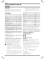 Preview for 46 page of DeWalt XR LI-ION DCS388 Original Instructions Manual