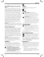 Preview for 75 page of DeWalt XR LI-ION DCS388 Original Instructions Manual