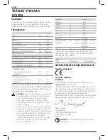 Preview for 76 page of DeWalt XR LI-ION DCS388 Original Instructions Manual