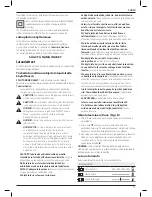 Preview for 99 page of DeWalt XR LI-ION DCS388 Original Instructions Manual