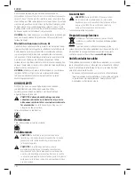 Preview for 104 page of DeWalt XR LI-ION DCS388 Original Instructions Manual