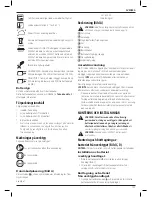 Preview for 111 page of DeWalt XR LI-ION DCS388 Original Instructions Manual