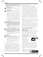 Preview for 130 page of DeWalt XR LI-ION DCS388 Original Instructions Manual