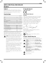 Preview for 119 page of DeWalt XR LI-ION DCS491 Manual