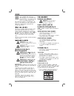 Предварительный просмотр 134 страницы DeWalt XR LI-ION DCT416 Original Instructions Manual