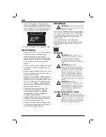 Preview for 16 page of DeWalt XR Li-Ion DCT418 Original Instructions Manual