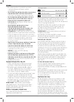 Preview for 24 page of DeWalt XR Li-Ion Flexvolt DCG200 Original Instructions Manual