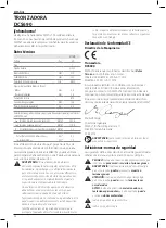 Предварительный просмотр 40 страницы DeWalt XR Li-Ion Flexvolt DCS690 Original Instructions Manual