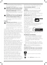 Предварительный просмотр 72 страницы DeWalt XR Li-Ion Flexvolt DCS690 Original Instructions Manual