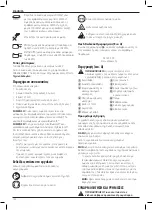 Предварительный просмотр 156 страницы DeWalt XR Li-Ion Flexvolt DCS690 Original Instructions Manual