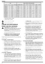 Предварительный просмотр 70 страницы DeWalt XRLi-ION DCS573 Original Instructions Manual