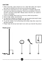 Preview for 2 page of Dewenwils HLFL02E Instruction Manual