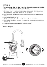 Preview for 2 page of Dewenwils HOMT11A Instruction Manual