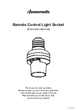 Dewenwils HRLS21B Instruction Manual предпросмотр