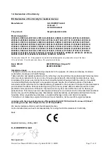 Предварительный просмотр 17 страницы Dewert 2000XL Series User Manual