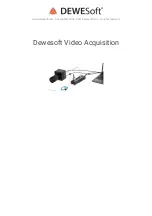 DEWESOFT CAM-BOX Manual предпросмотр