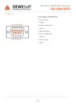 Preview for 20 page of DEWESOFT DS-16xLVDTr Technical Reference Manual